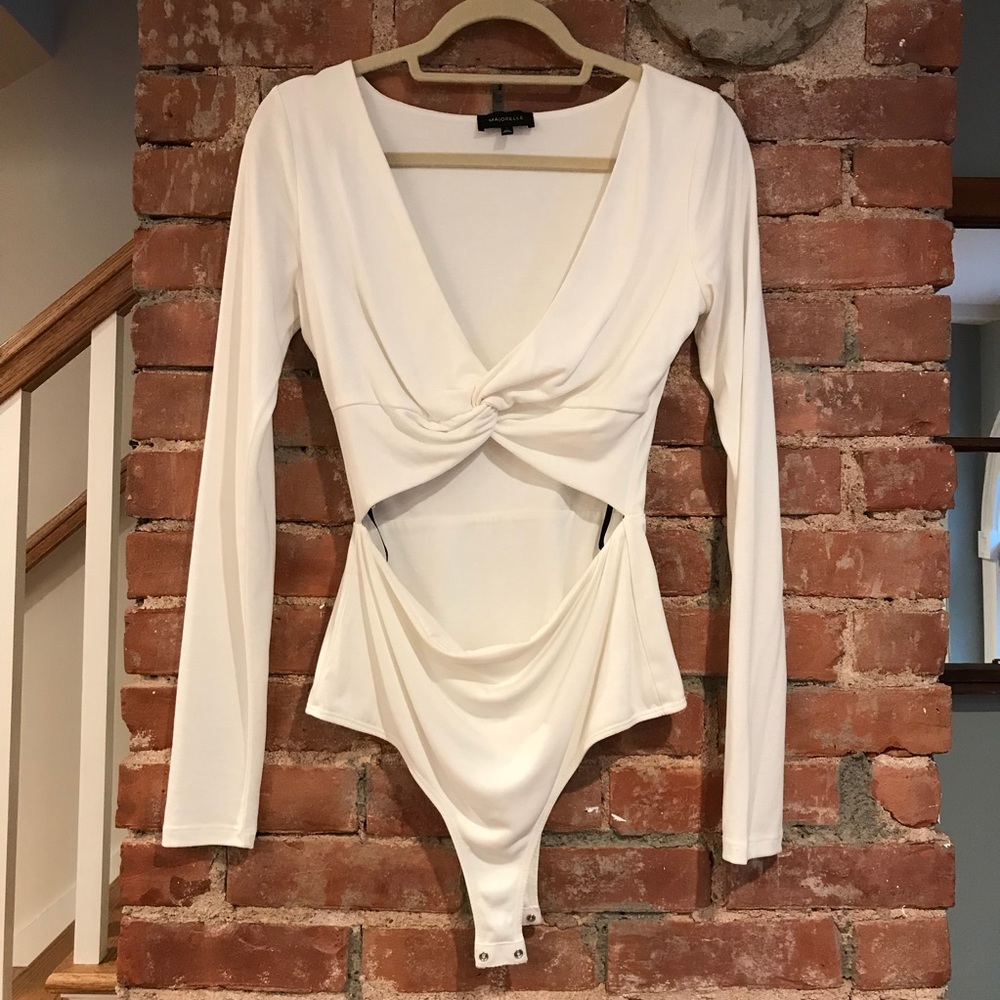 White majorelle bodysuit small